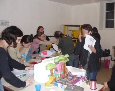 Listes, étiquettes....Aline, Julie, Nathalie, Céline, Amélie... 